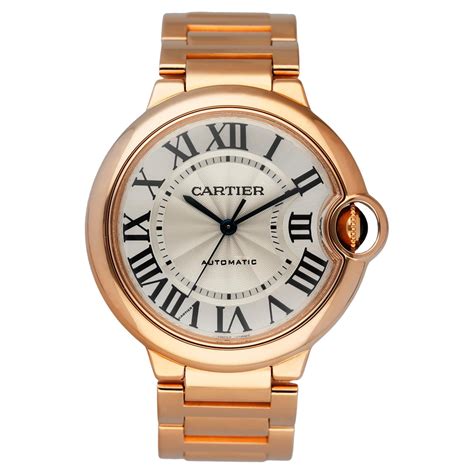 cartier ballon bleu rose gold.